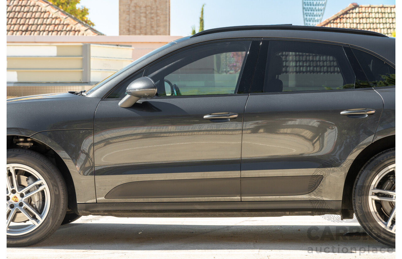 2/2021 Porsche Macan (AWD) 95B MY21 4D Wagon Volcano Grey Metallic Turbo 2.0L