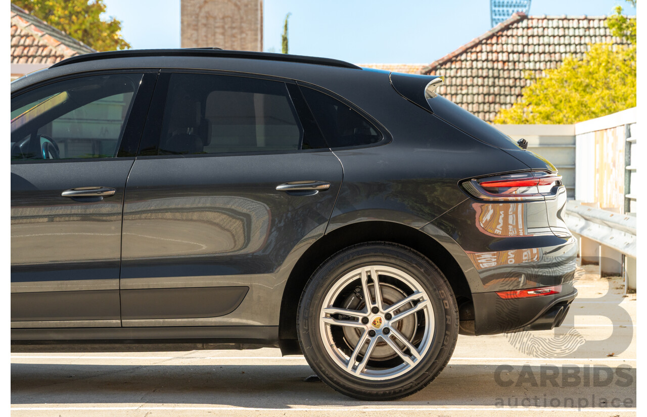2/2021 Porsche Macan (AWD) 95B MY21 4D Wagon Volcano Grey Metallic Turbo 2.0L