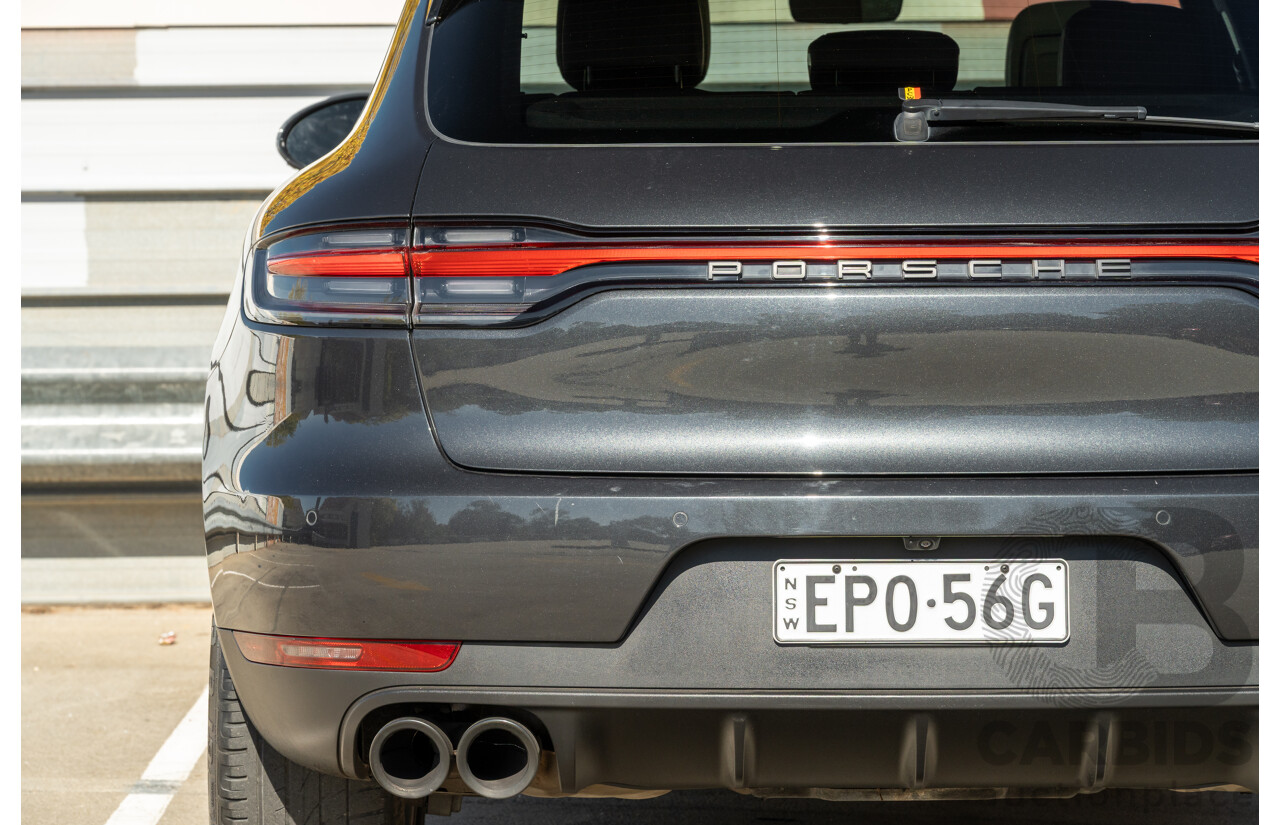 2/2021 Porsche Macan (AWD) 95B MY21 4D Wagon Volcano Grey Metallic Turbo 2.0L