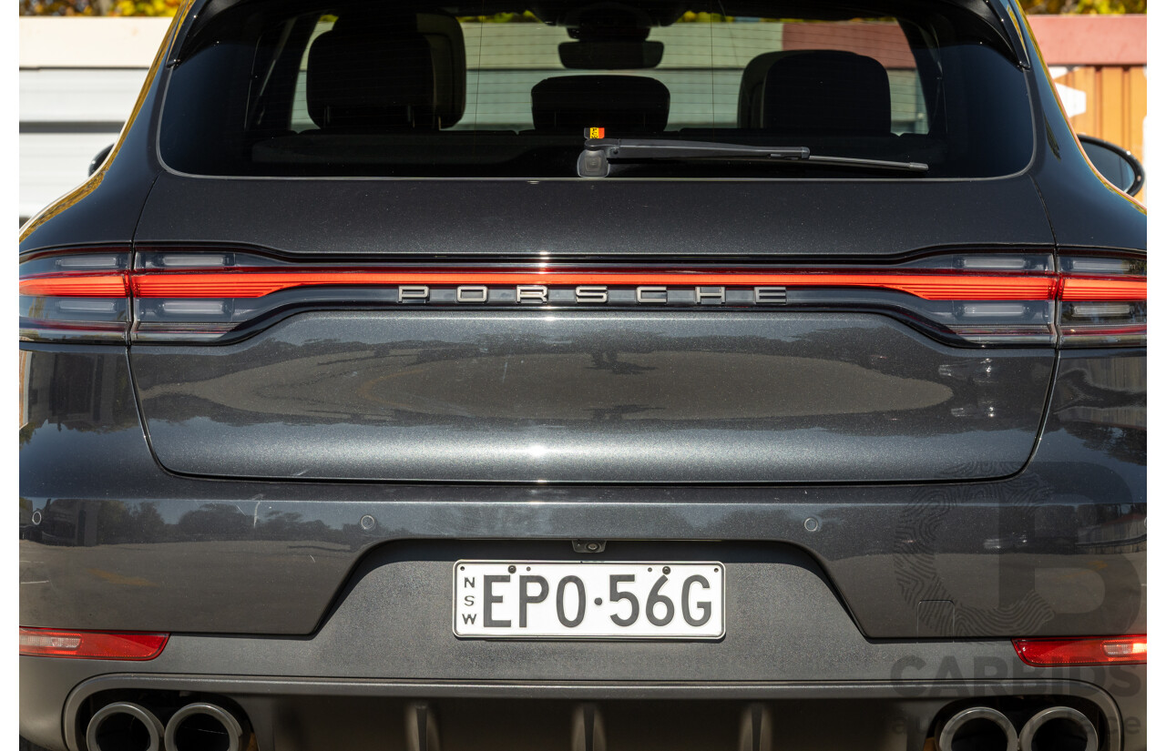 2/2021 Porsche Macan (AWD) 95B MY21 4D Wagon Volcano Grey Metallic Turbo 2.0L