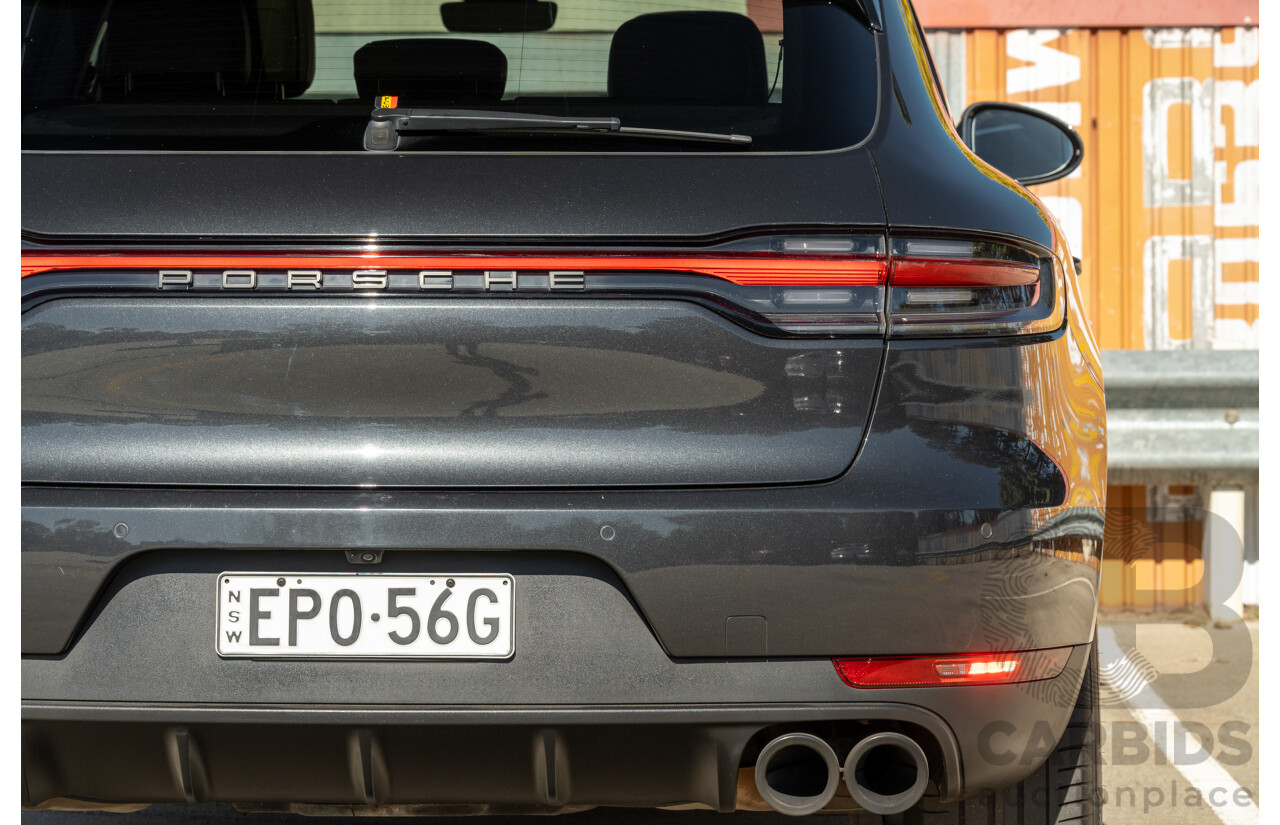 2/2021 Porsche Macan (AWD) 95B MY21 4D Wagon Volcano Grey Metallic Turbo 2.0L