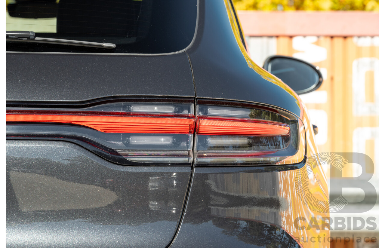 2/2021 Porsche Macan (AWD) 95B MY21 4D Wagon Volcano Grey Metallic Turbo 2.0L