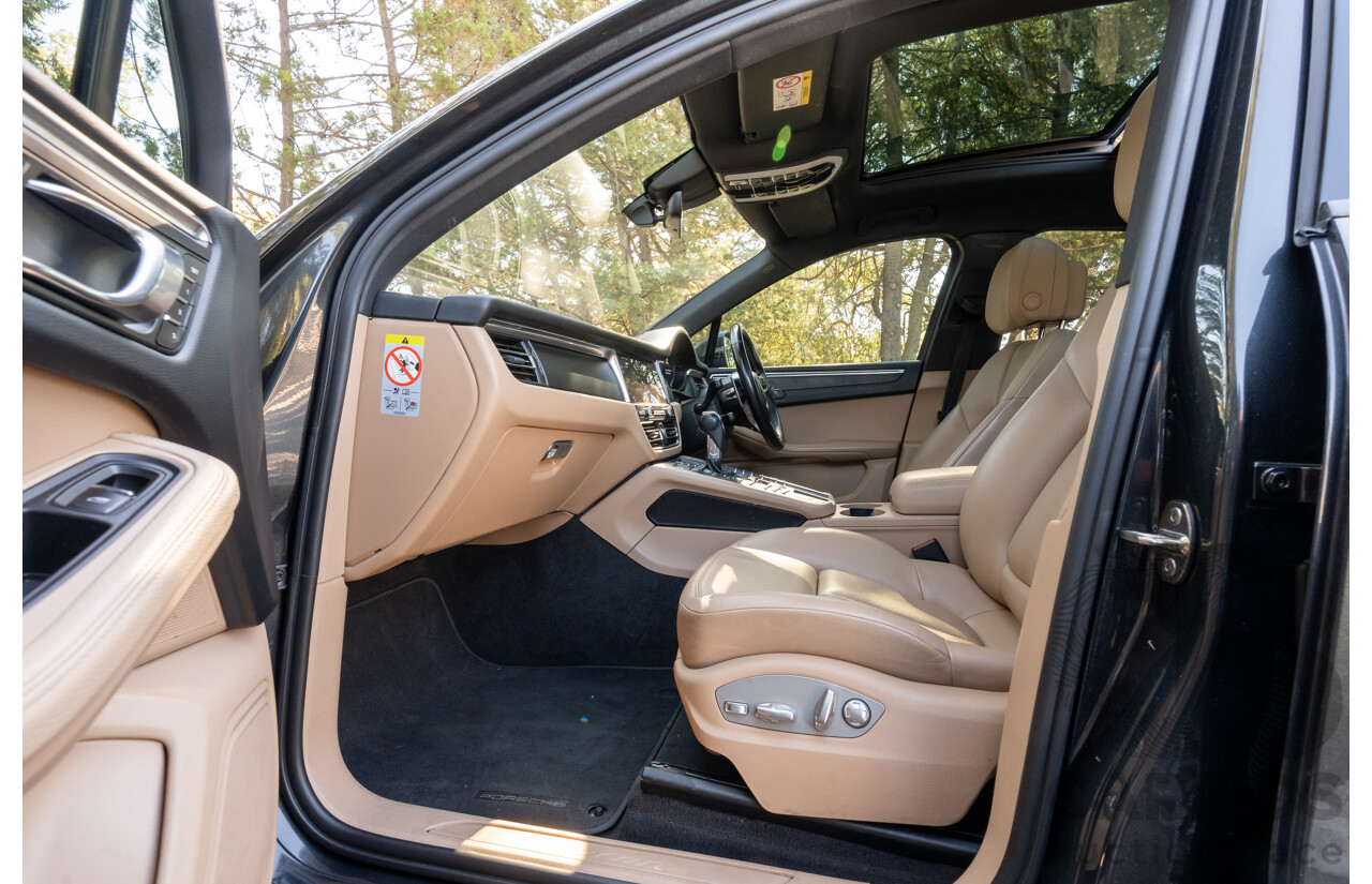 2/2021 Porsche Macan (AWD) 95B MY21 4D Wagon Volcano Grey Metallic Turbo 2.0L