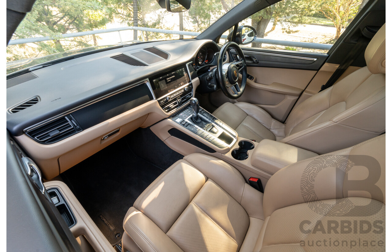 2/2021 Porsche Macan (AWD) 95B MY21 4D Wagon Volcano Grey Metallic Turbo 2.0L