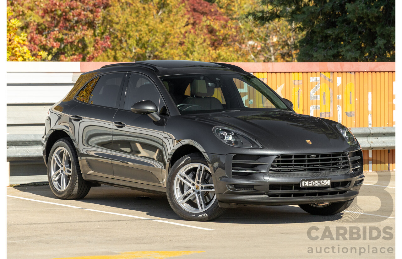 2/2021 Porsche Macan (AWD) 95B MY21 4D Wagon Volcano Grey Metallic Turbo 2.0L