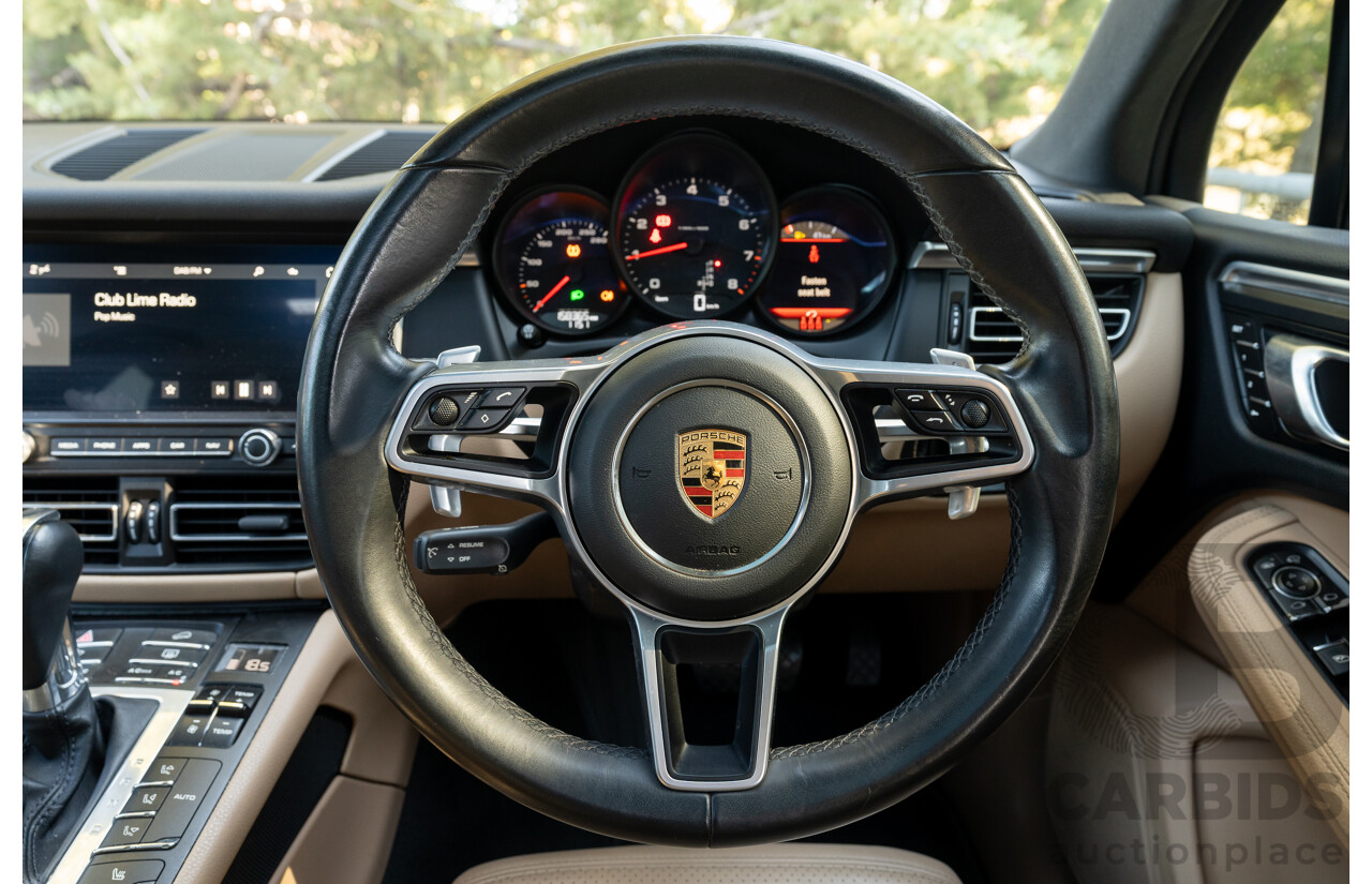 2/2021 Porsche Macan (AWD) 95B MY21 4D Wagon Volcano Grey Metallic Turbo 2.0L