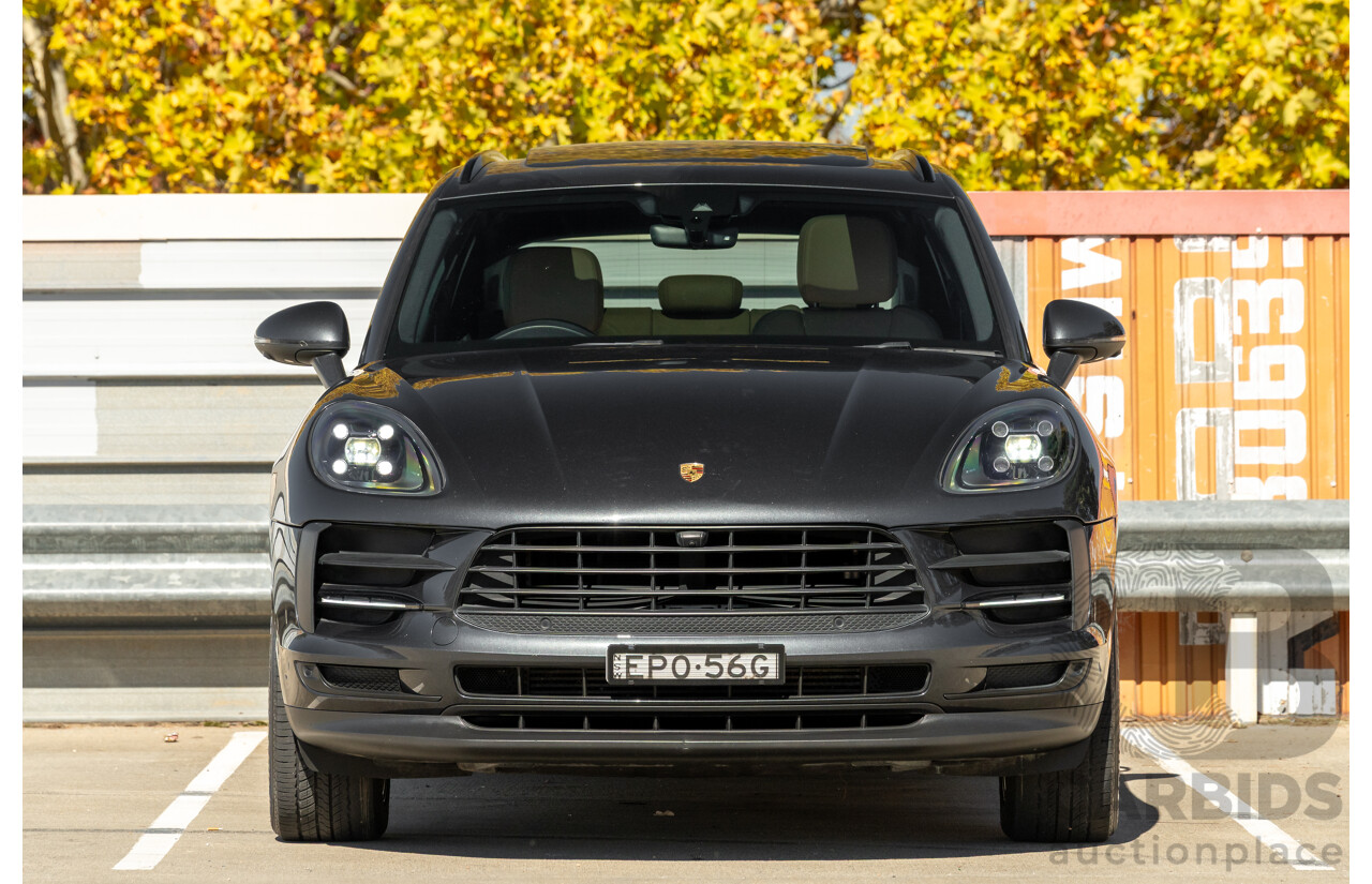 2/2021 Porsche Macan (AWD) 95B MY21 4D Wagon Volcano Grey Metallic Turbo 2.0L