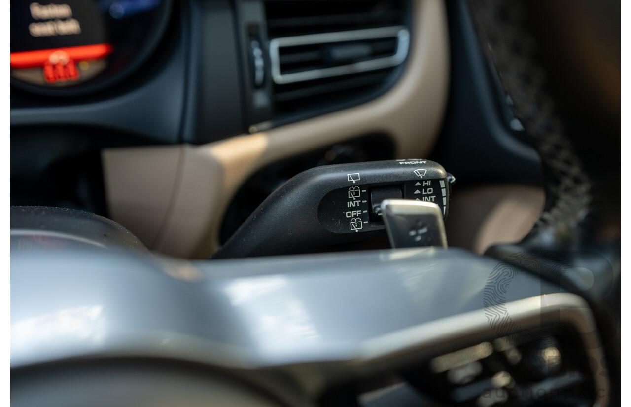 2/2021 Porsche Macan (AWD) 95B MY21 4D Wagon Volcano Grey Metallic Turbo 2.0L