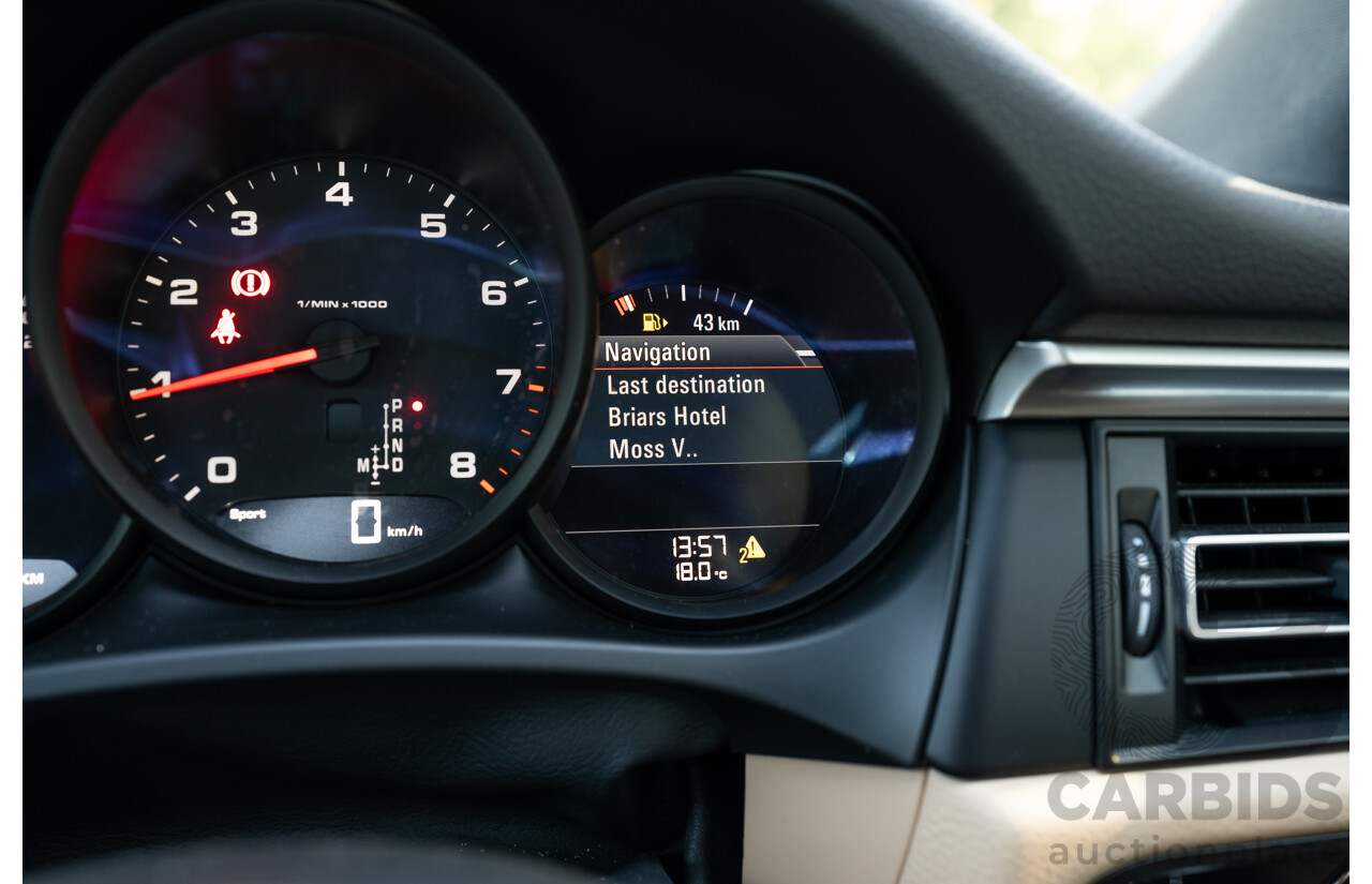 2/2021 Porsche Macan (AWD) 95B MY21 4D Wagon Volcano Grey Metallic Turbo 2.0L