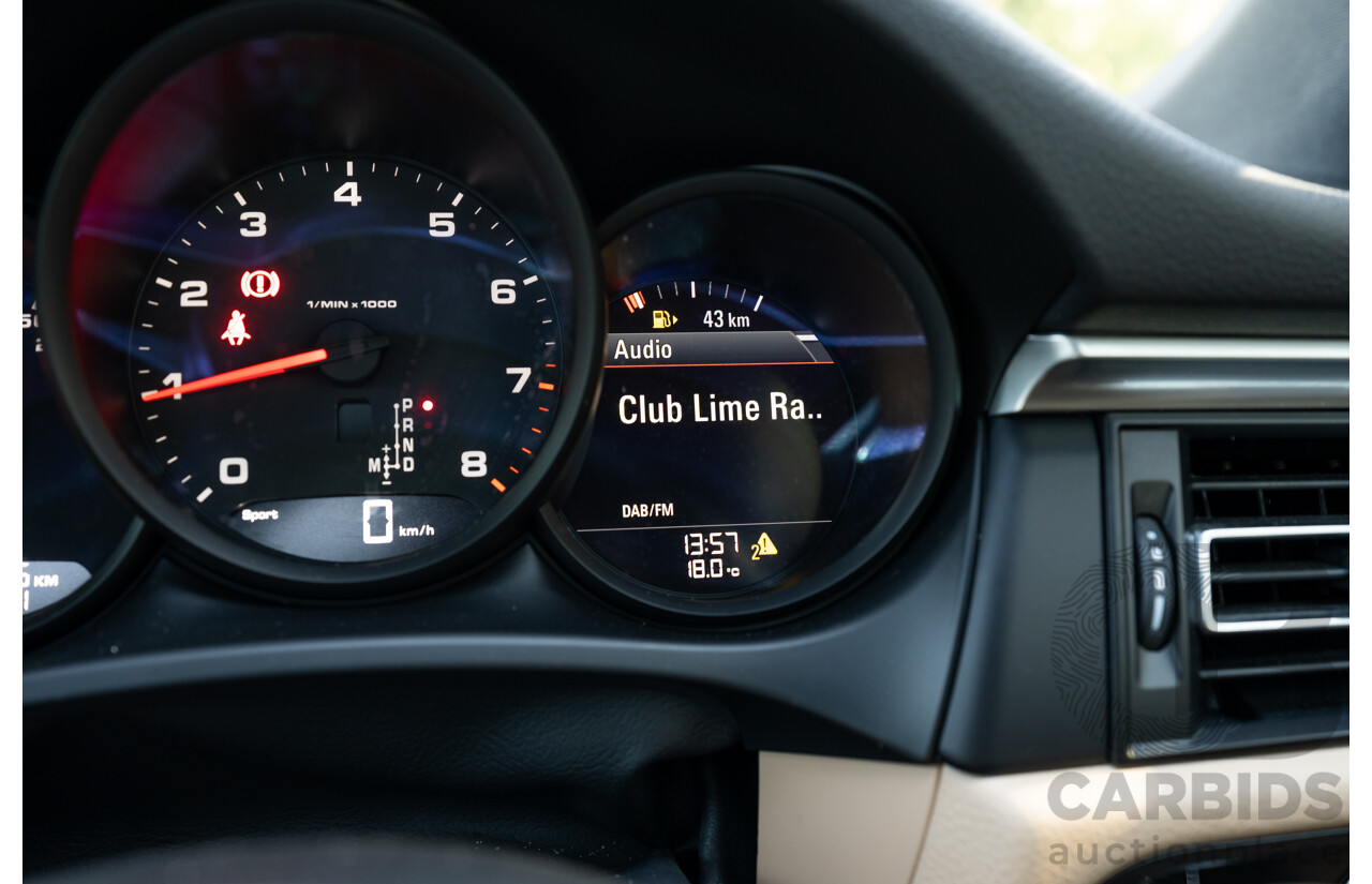 2/2021 Porsche Macan (AWD) 95B MY21 4D Wagon Volcano Grey Metallic Turbo 2.0L