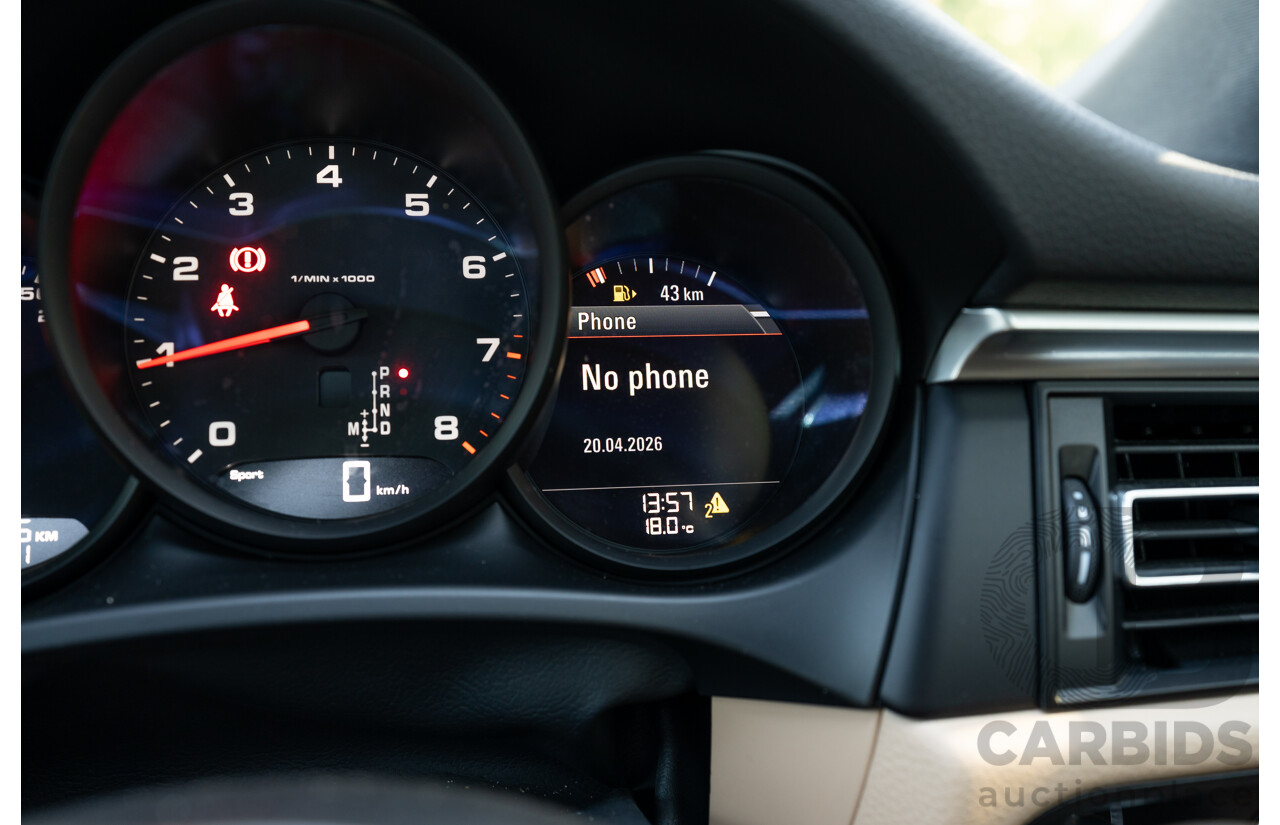 2/2021 Porsche Macan (AWD) 95B MY21 4D Wagon Volcano Grey Metallic Turbo 2.0L