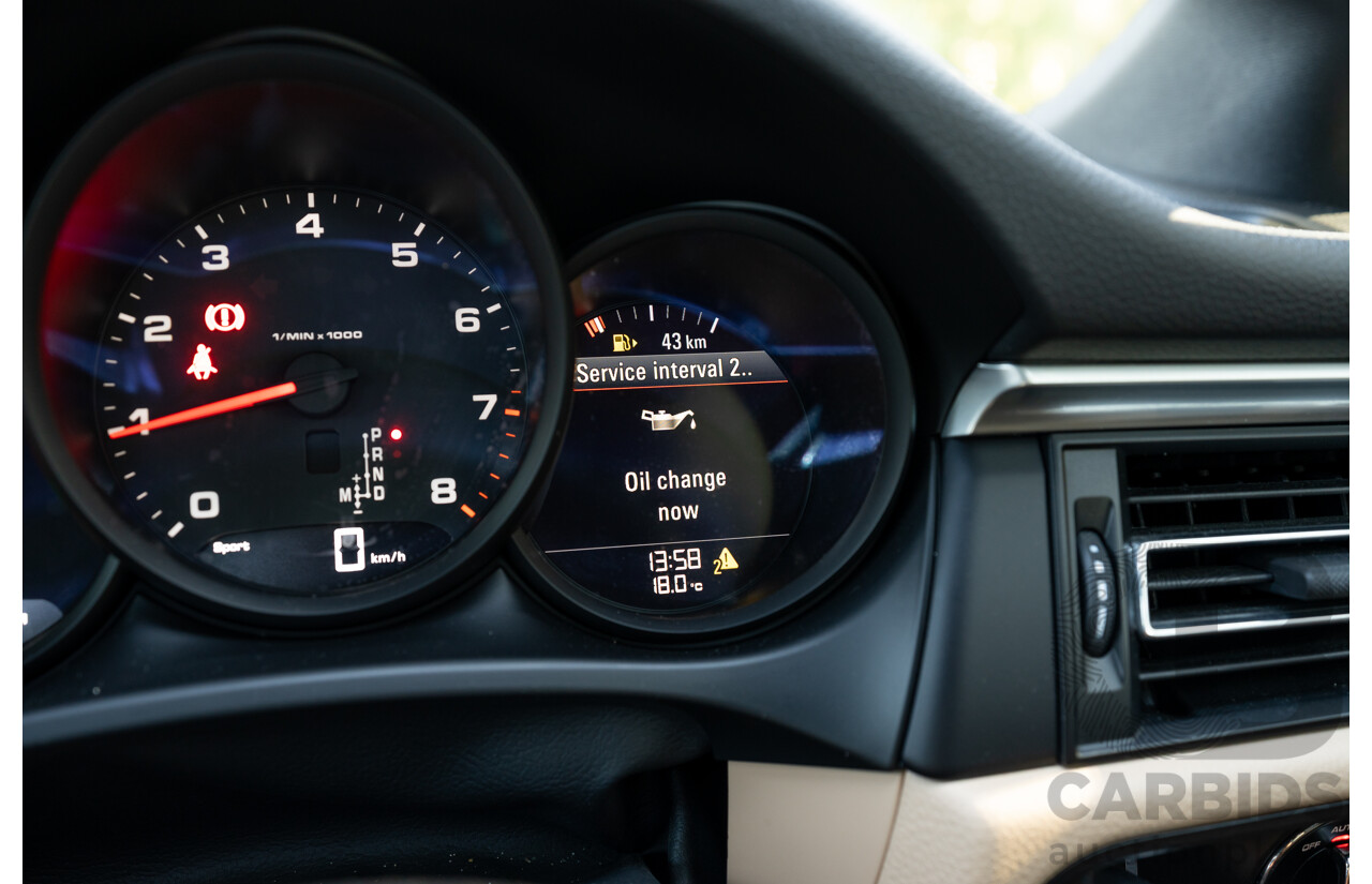 2/2021 Porsche Macan (AWD) 95B MY21 4D Wagon Volcano Grey Metallic Turbo 2.0L