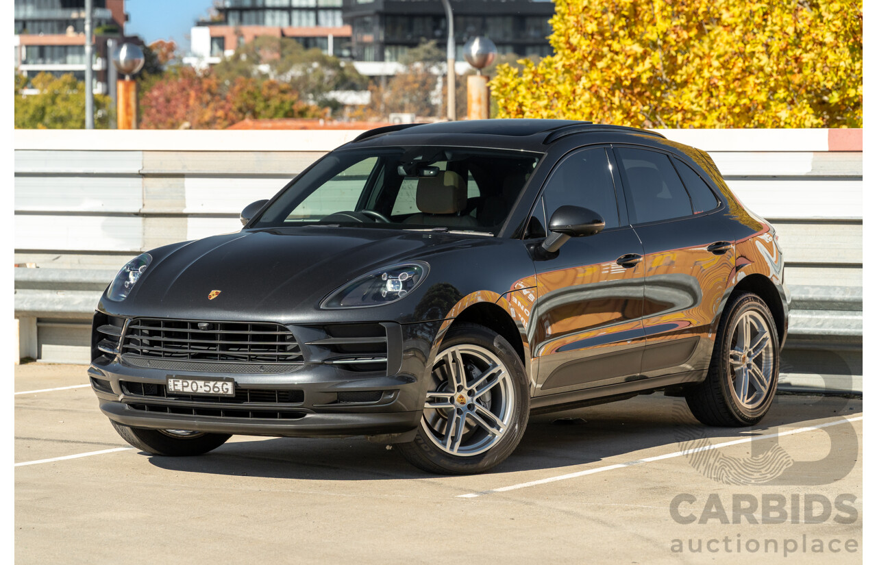 2/2021 Porsche Macan (AWD) 95B MY21 4D Wagon Volcano Grey Metallic Turbo 2.0L