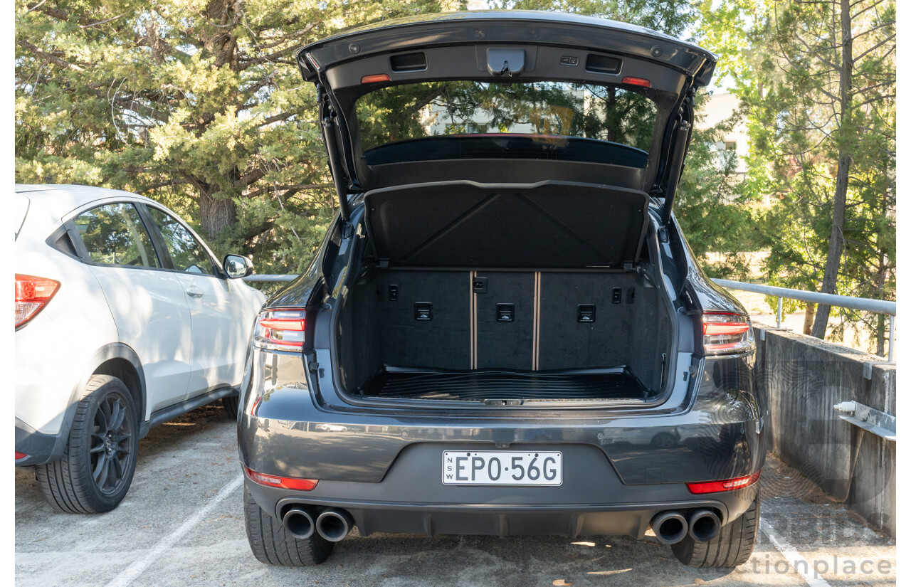 2/2021 Porsche Macan (AWD) 95B MY21 4D Wagon Volcano Grey Metallic Turbo 2.0L