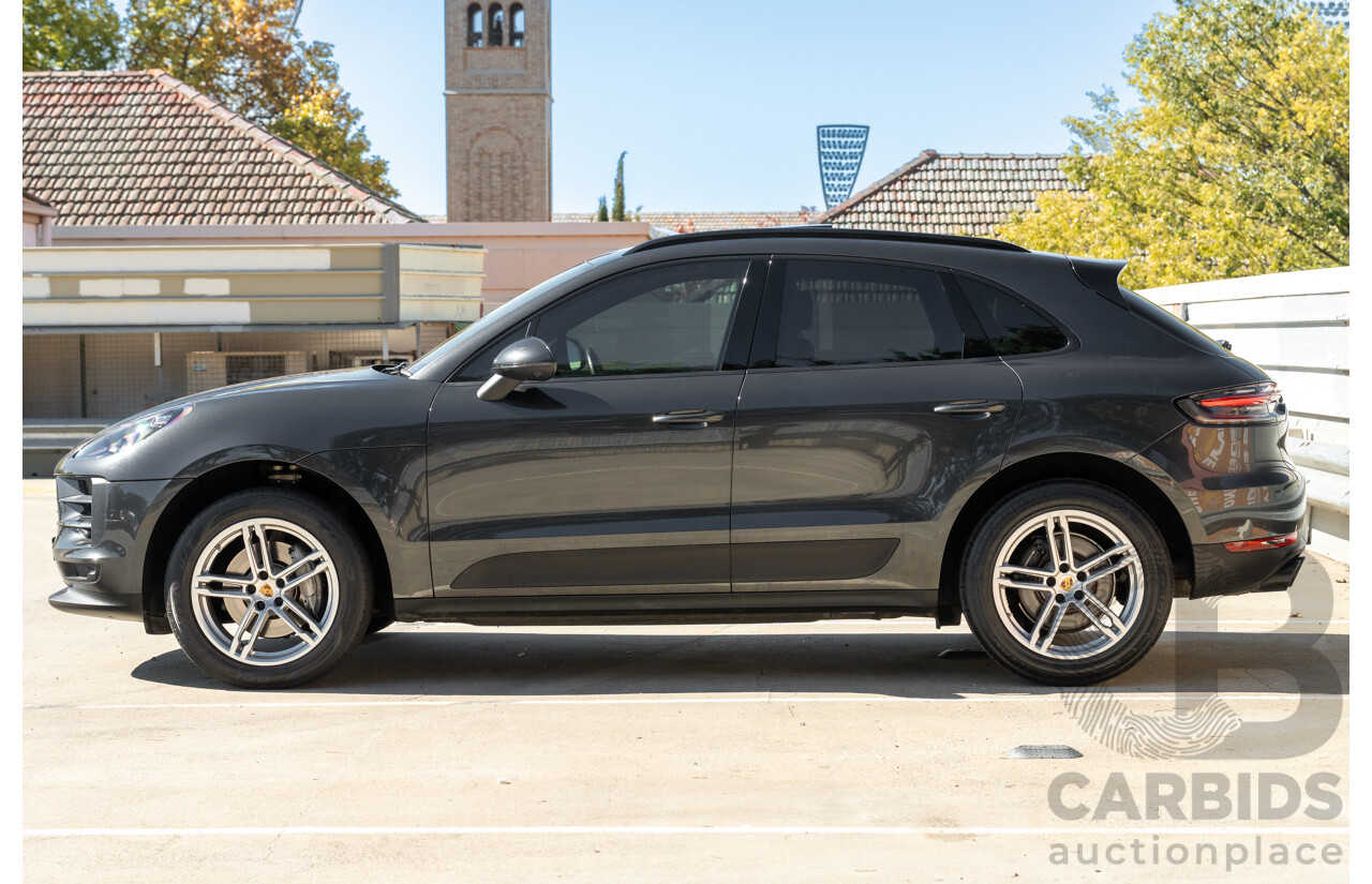 2/2021 Porsche Macan (AWD) 95B MY21 4D Wagon Volcano Grey Metallic Turbo 2.0L
