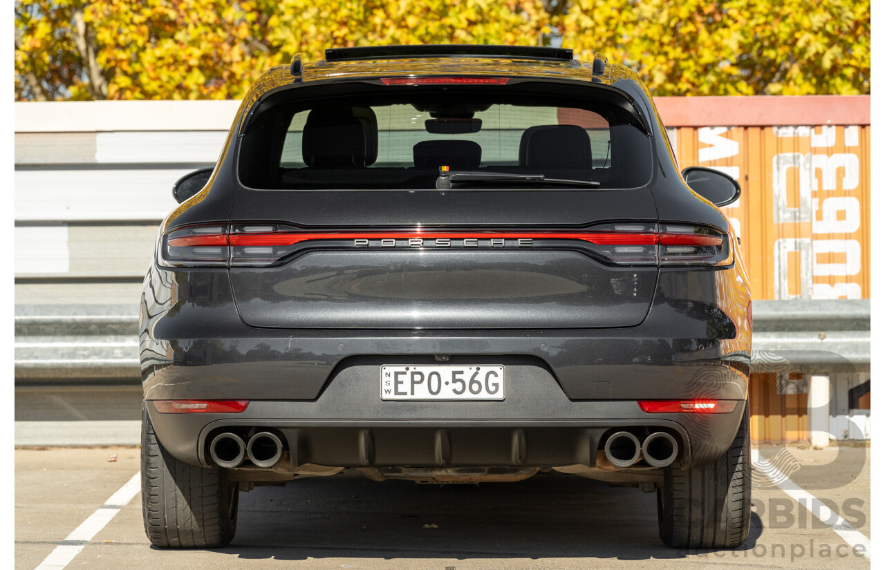 2/2021 Porsche Macan (AWD) 95B MY21 4D Wagon Volcano Grey Metallic Turbo 2.0L