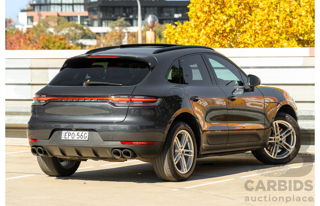 2/2021 Porsche Macan (AWD) 95B MY21 4D Wagon Volcano Grey Metallic Turbo 2.0L