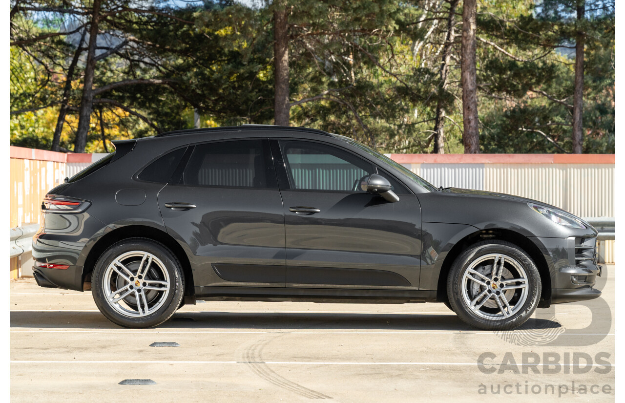 2/2021 Porsche Macan (AWD) 95B MY21 4D Wagon Volcano Grey Metallic Turbo 2.0L