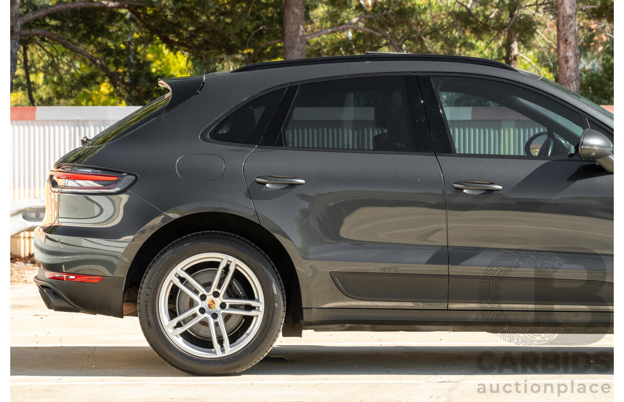 2/2021 Porsche Macan (AWD) 95B MY21 4D Wagon Volcano Grey Metallic Turbo 2.0L