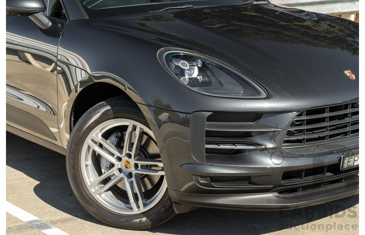 2/2021 Porsche Macan (AWD) 95B MY21 4D Wagon Volcano Grey Metallic Turbo 2.0L