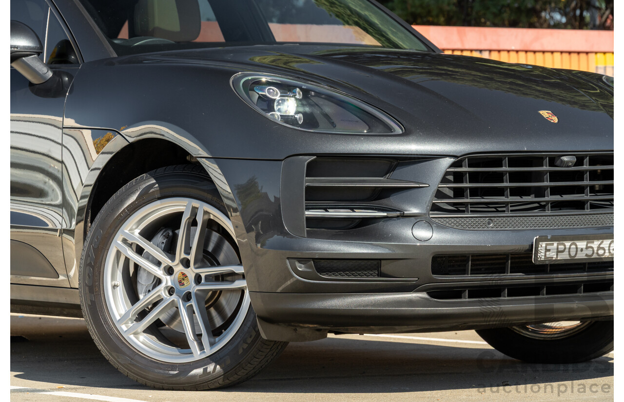 2/2021 Porsche Macan (AWD) 95B MY21 4D Wagon Volcano Grey Metallic Turbo 2.0L