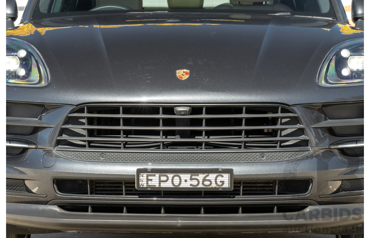 2/2021 Porsche Macan (AWD) 95B MY21 4D Wagon Volcano Grey Metallic Turbo 2.0L