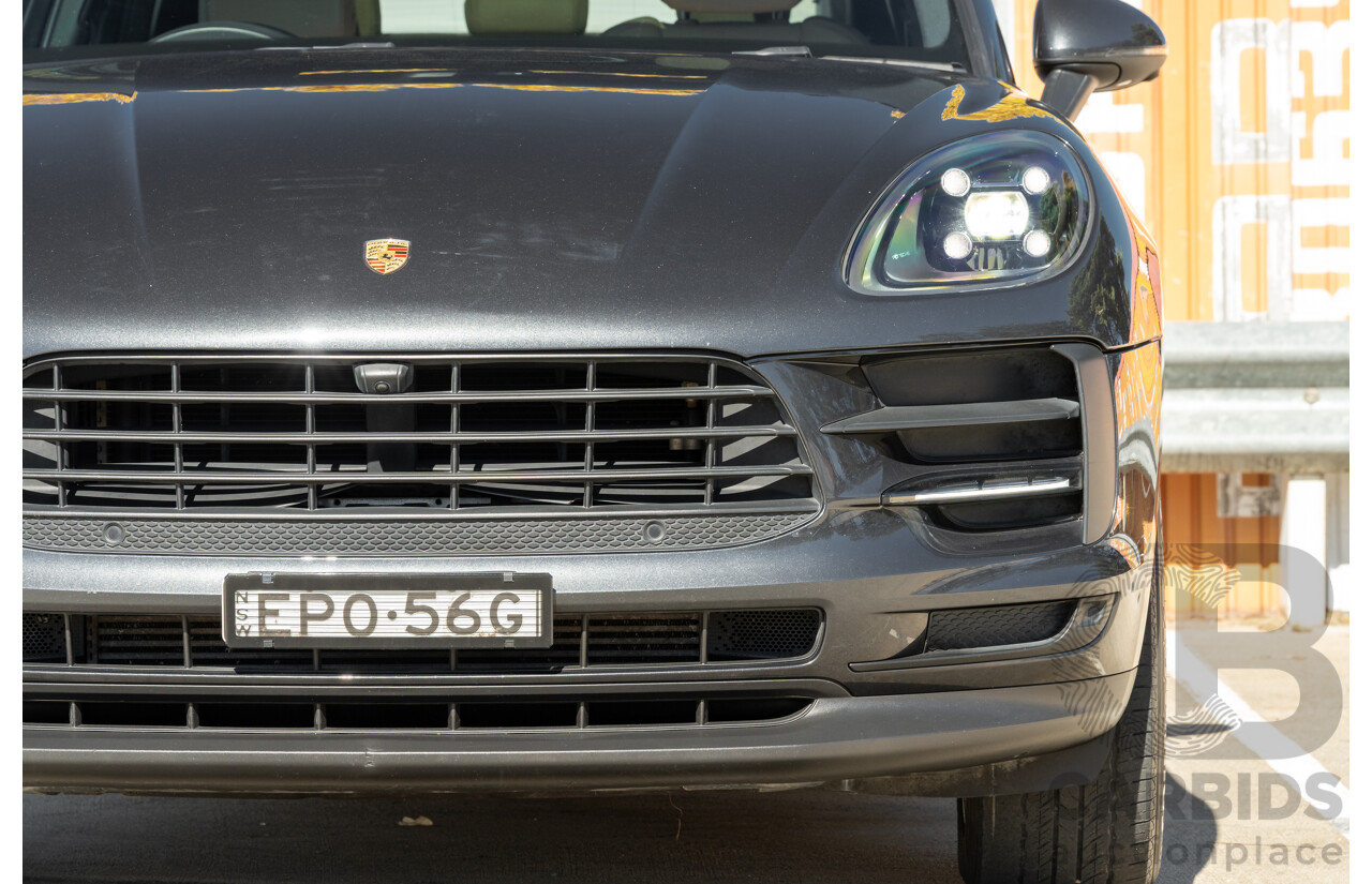 2/2021 Porsche Macan (AWD) 95B MY21 4D Wagon Volcano Grey Metallic Turbo 2.0L