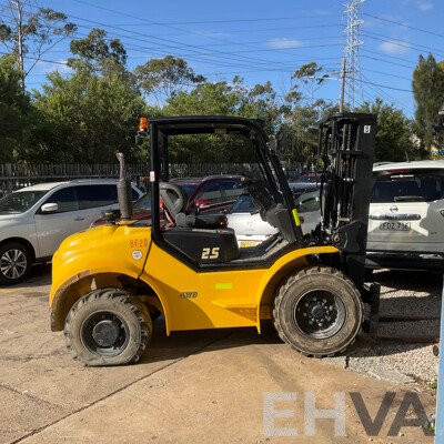2022 Liftsmart LS-RT25-4 Diesel Forklift Rough Terrain - New Engine Required