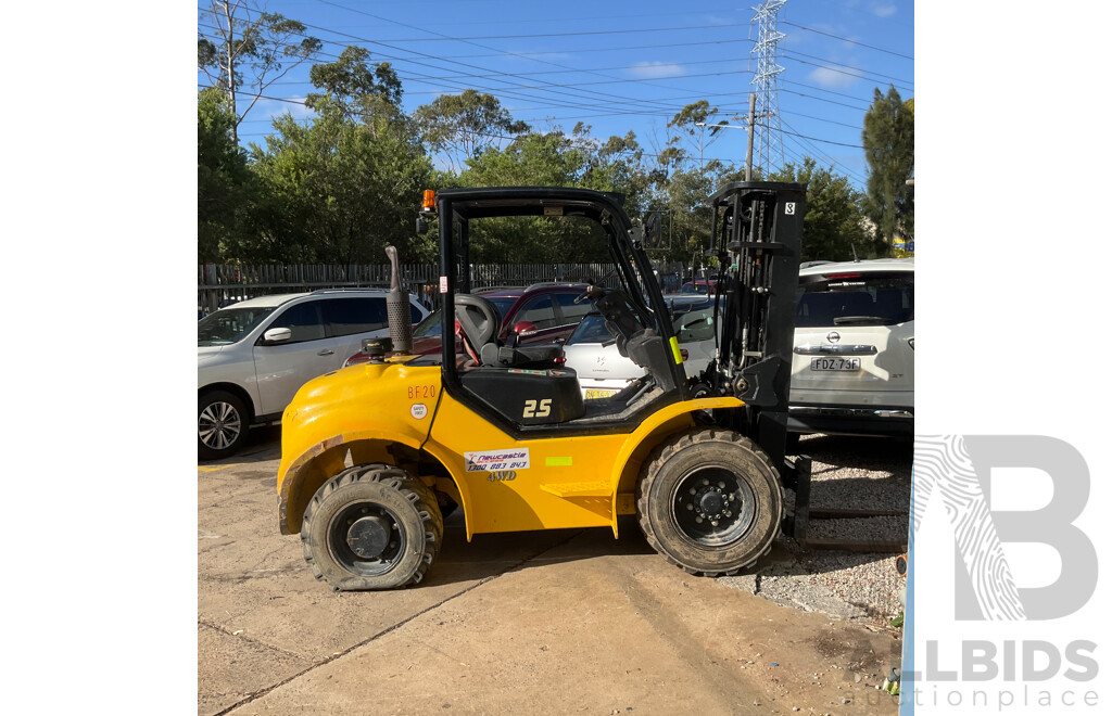 2022 Liftsmart LS-RT25-4 Diesel Forklift - Spare or Repair