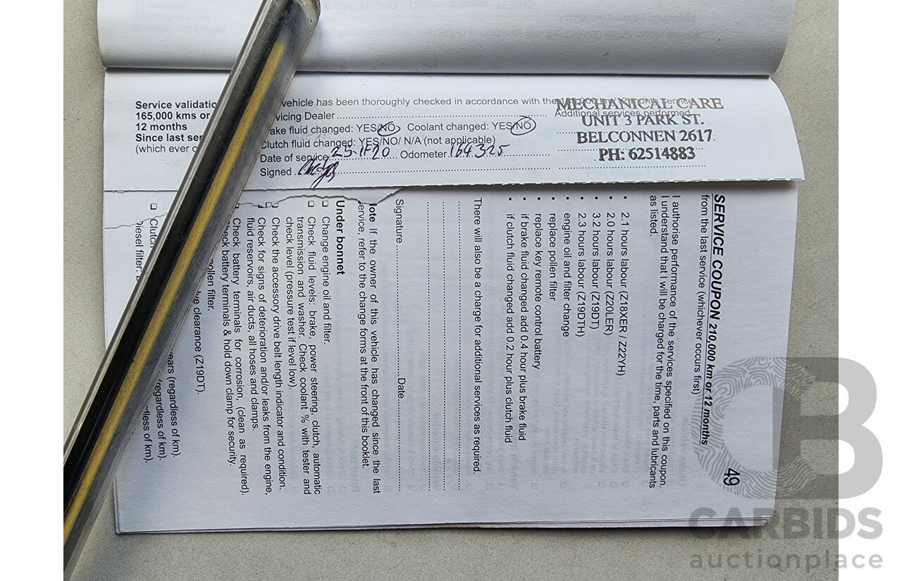 7/2008 Holden Astra 60TH Anniversary AH MY08.5 5d Hatchback Silver 1.8L