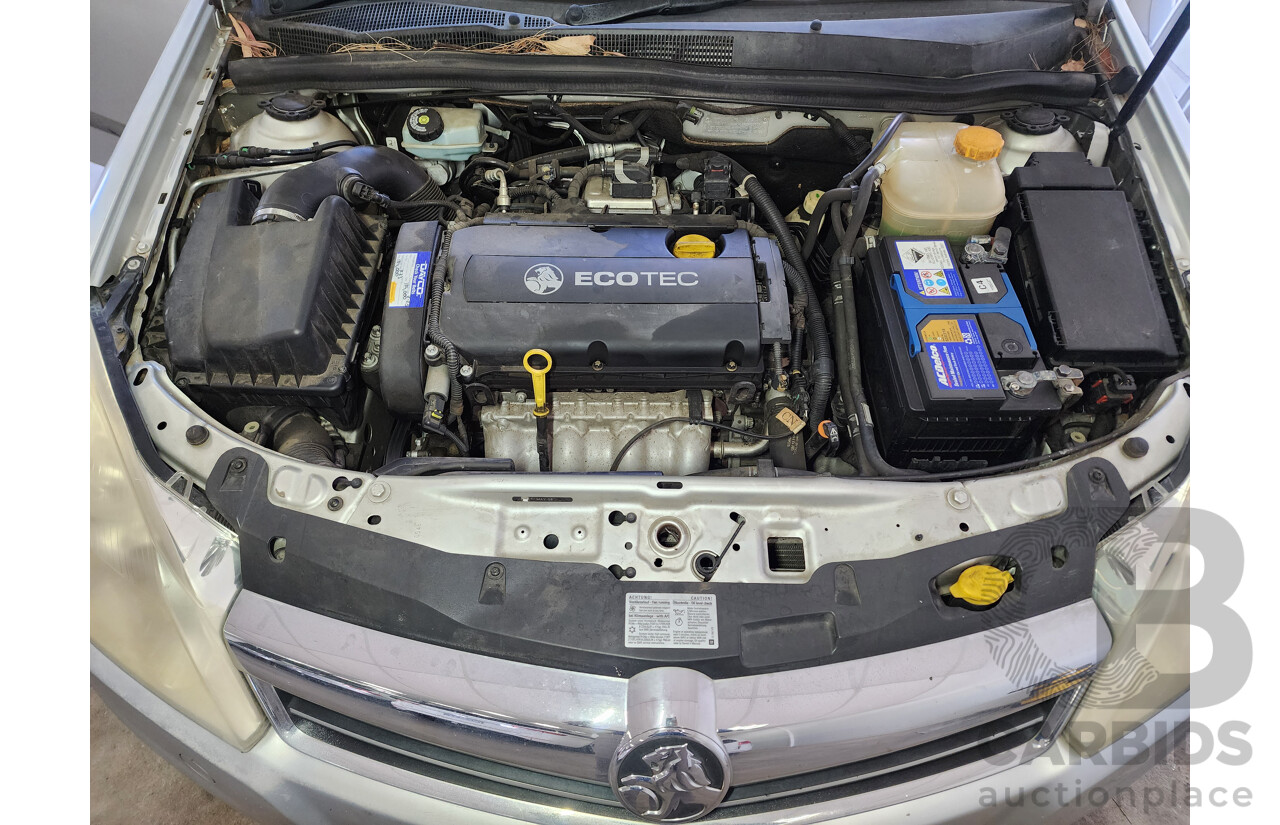 7/2008 Holden Astra 60TH Anniversary AH MY08.5 5d Hatchback Silver 1.8L