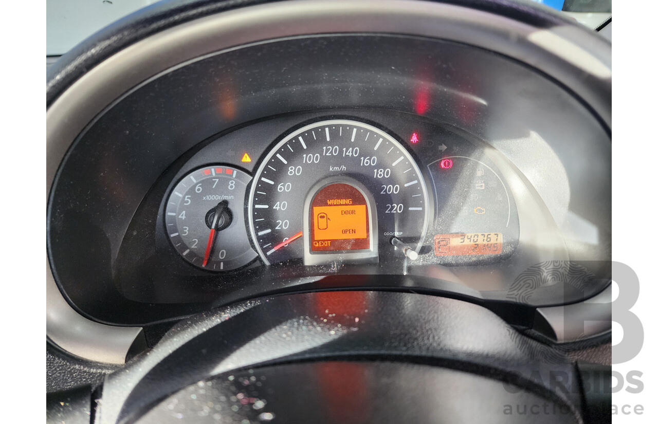 8/2011 Nissan Micra ST K13 5d Hatchback Blue 1.2L