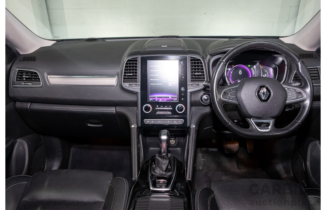02/2018 Renault Koleos Initiale X-Tronic (4x4) XZG MY18 4d Wagon Ultra Silver Metallic 2.5L