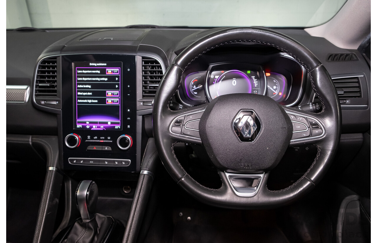 02/2018 Renault Koleos Initiale X-Tronic (4x4) XZG MY18 4d Wagon Ultra Silver Metallic 2.5L
