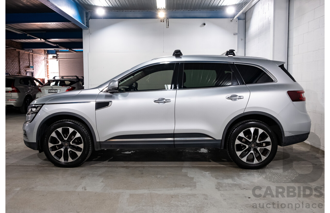 02/2018 Renault Koleos Initiale X-Tronic (4x4) XZG MY18 4d Wagon Ultra Silver Metallic 2.5L