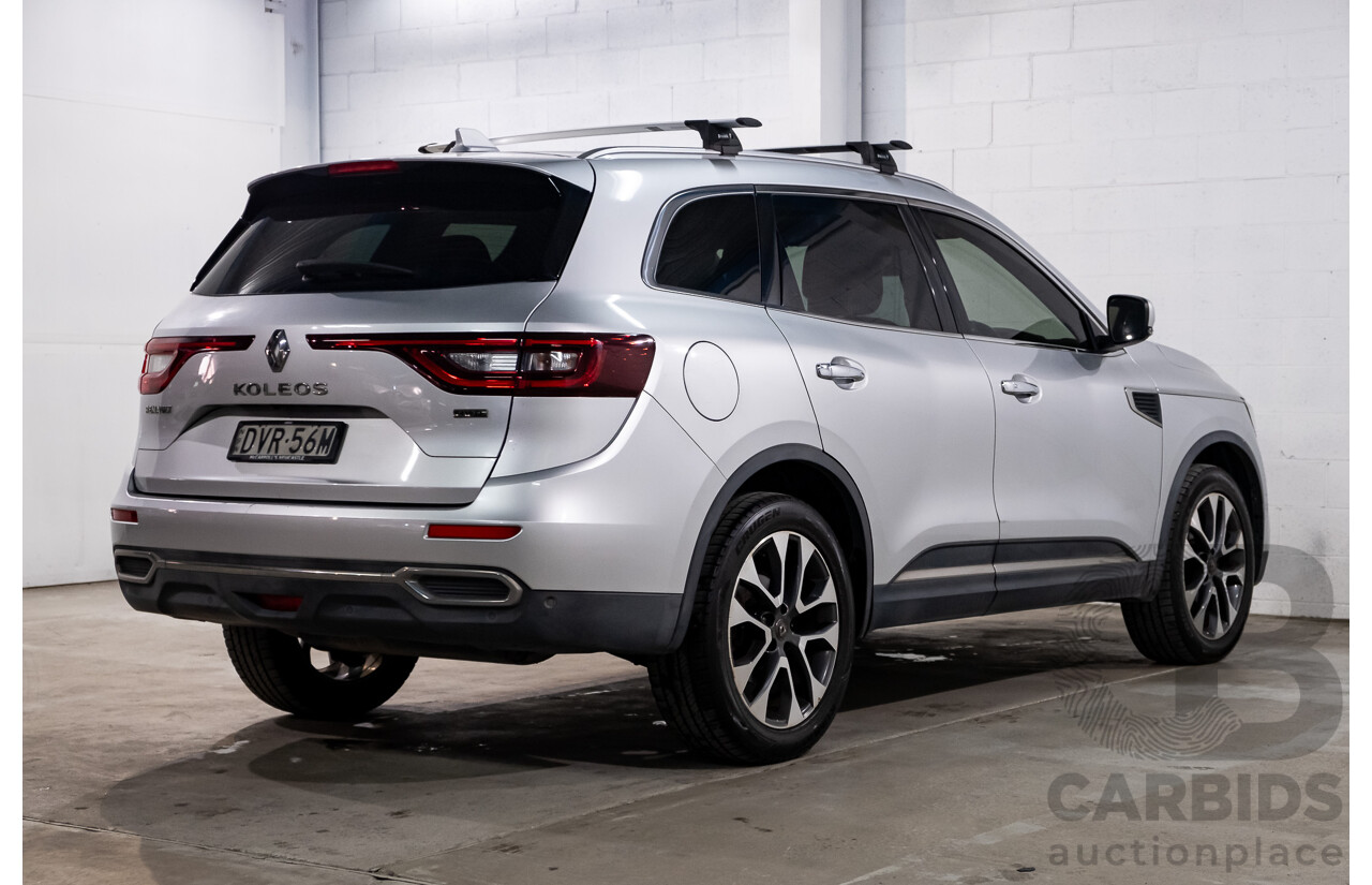 02/2018 Renault Koleos Initiale X-Tronic (4x4) XZG MY18 4d Wagon Ultra Silver Metallic 2.5L