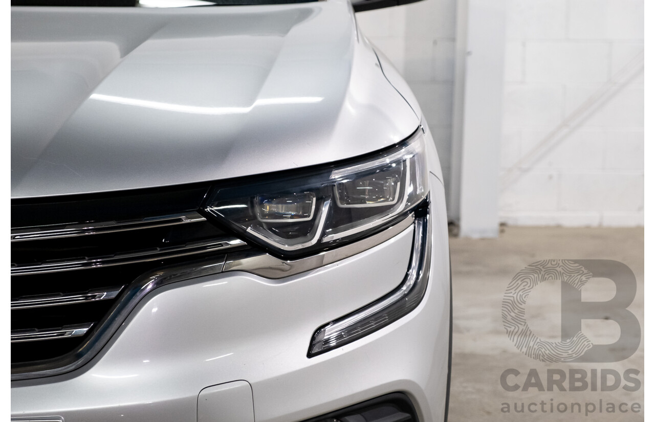 02/2018 Renault Koleos Initiale X-Tronic (4x4) XZG MY18 4d Wagon Ultra Silver Metallic 2.5L