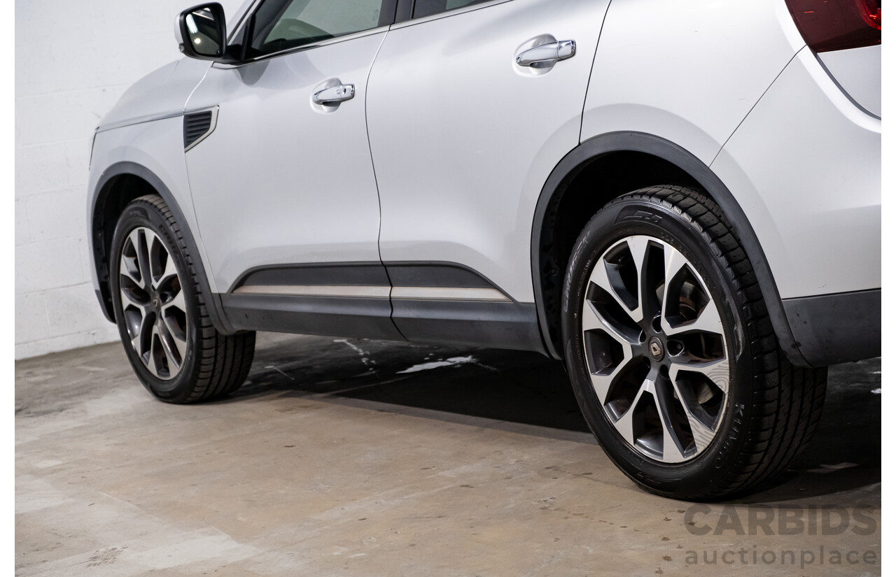 02/2018 Renault Koleos Initiale X-Tronic (4x4) XZG MY18 4d Wagon Ultra Silver Metallic 2.5L