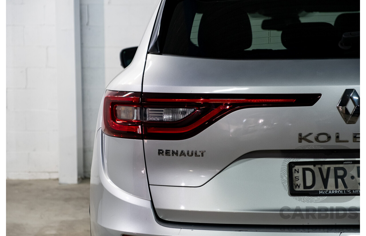 02/2018 Renault Koleos Initiale X-Tronic (4x4) XZG MY18 4d Wagon Ultra Silver Metallic 2.5L