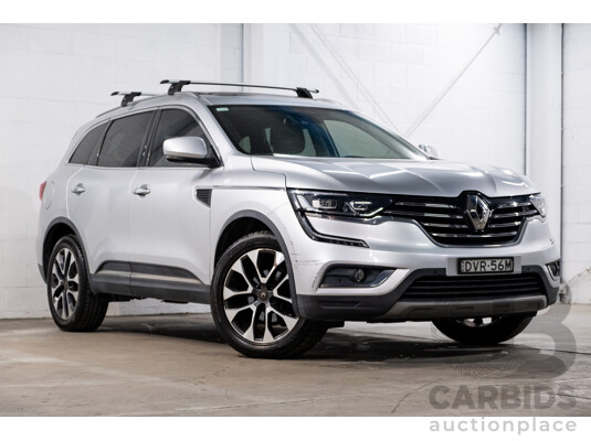 02/2018 Renault Koleos Initiale X-Tronic (4x4) XZG MY18 4d Wagon Ultra Silver Metallic 2.5L