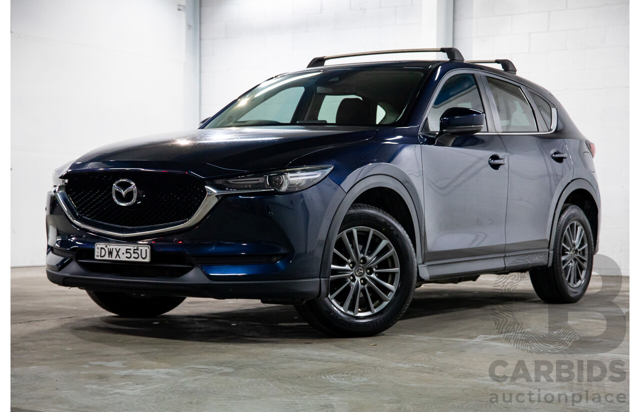 05/2018 Mazda CX-5 Touring (AWD) MY18 (KF Series 2) 4d Wagon Blue 2.5L