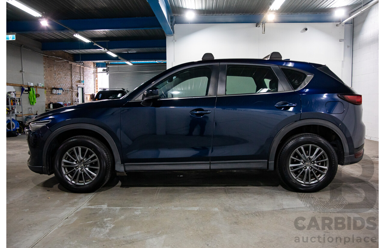 05/2018 Mazda CX-5 Touring (AWD) MY18 (KF Series 2) 4d Wagon Blue 2.5L