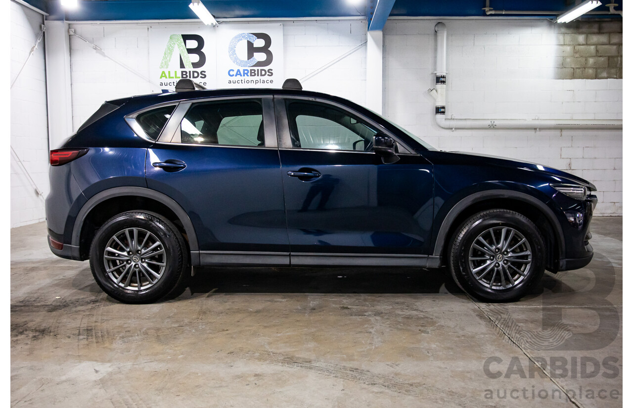 05/2018 Mazda CX-5 Touring (AWD) MY18 (KF Series 2) 4d Wagon Blue 2.5L