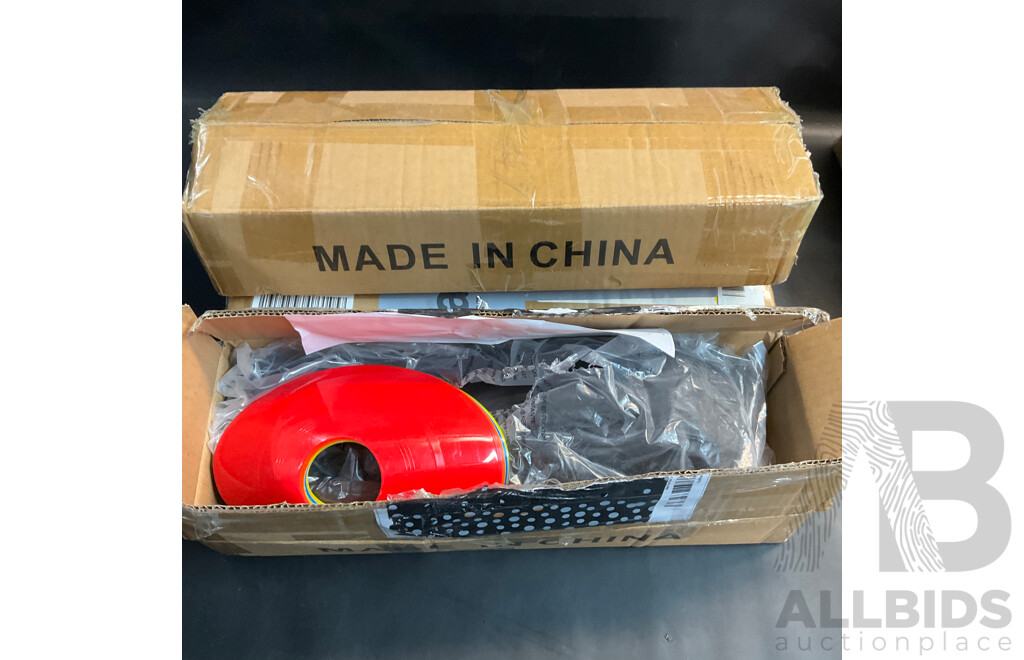 Assorted Retail Store Items - Yarn Winder, Soccer Goals, Pet Items and More