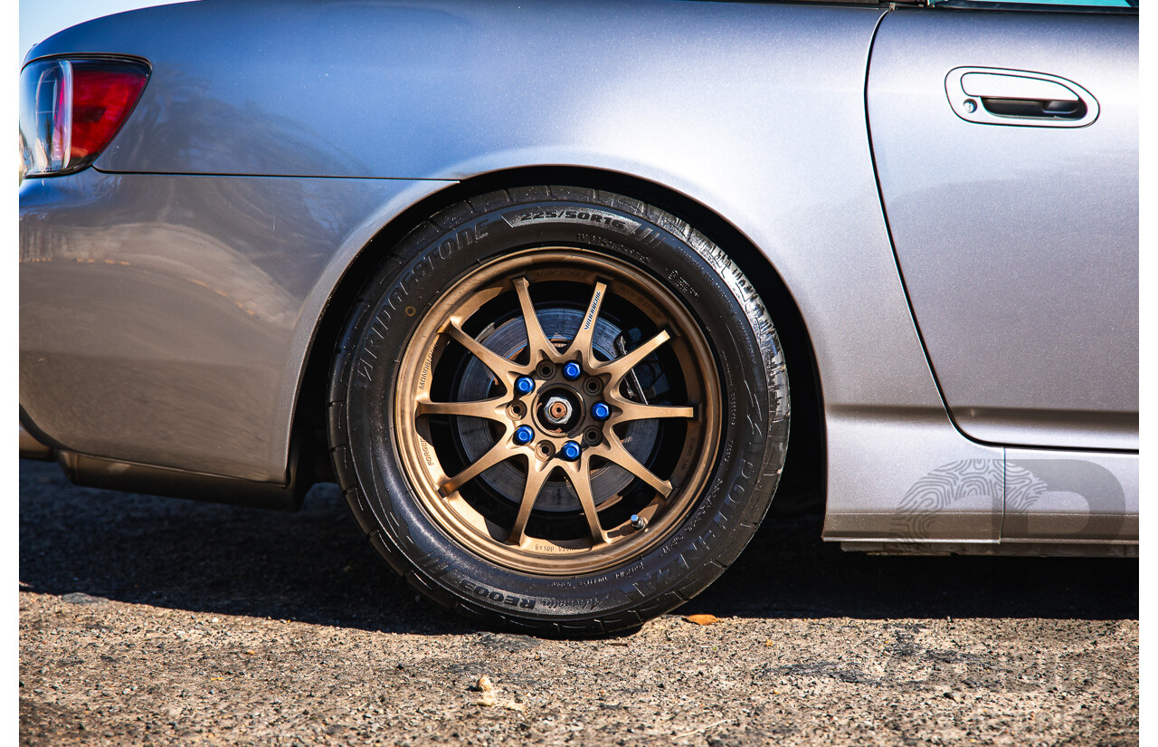 11/1999 Honda S2000 2d Convertible Silverstone Metallic 2.0L - Import