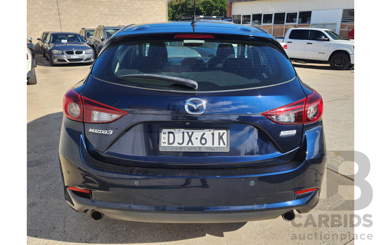 7/2016 Mazda Mazda3 MAXX BN MY17 5d Hatchback Blue 2.0L