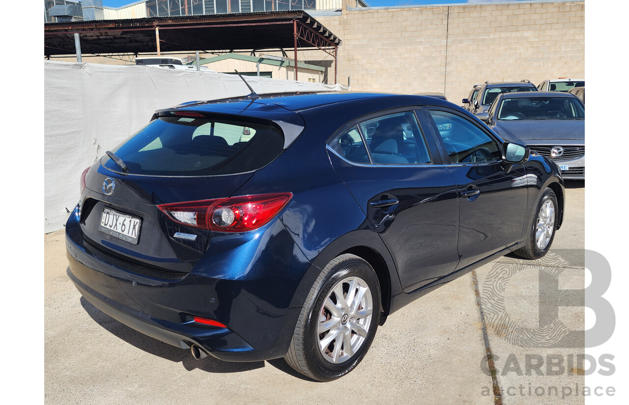 7/2016 Mazda Mazda3 MAXX BN MY17 5d Hatchback Blue 2.0L