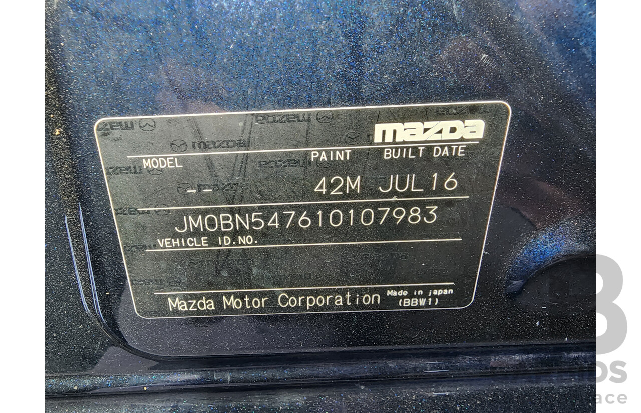 7/2016 Mazda Mazda3 MAXX BN MY17 5d Hatchback Blue 2.0L