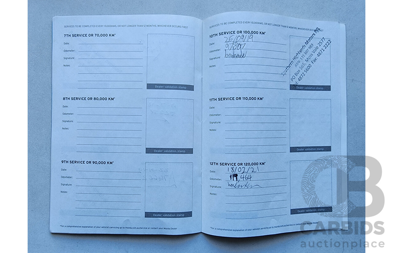 7/2016 Mazda Mazda3 MAXX BN MY17 5d Hatchback Blue 2.0L