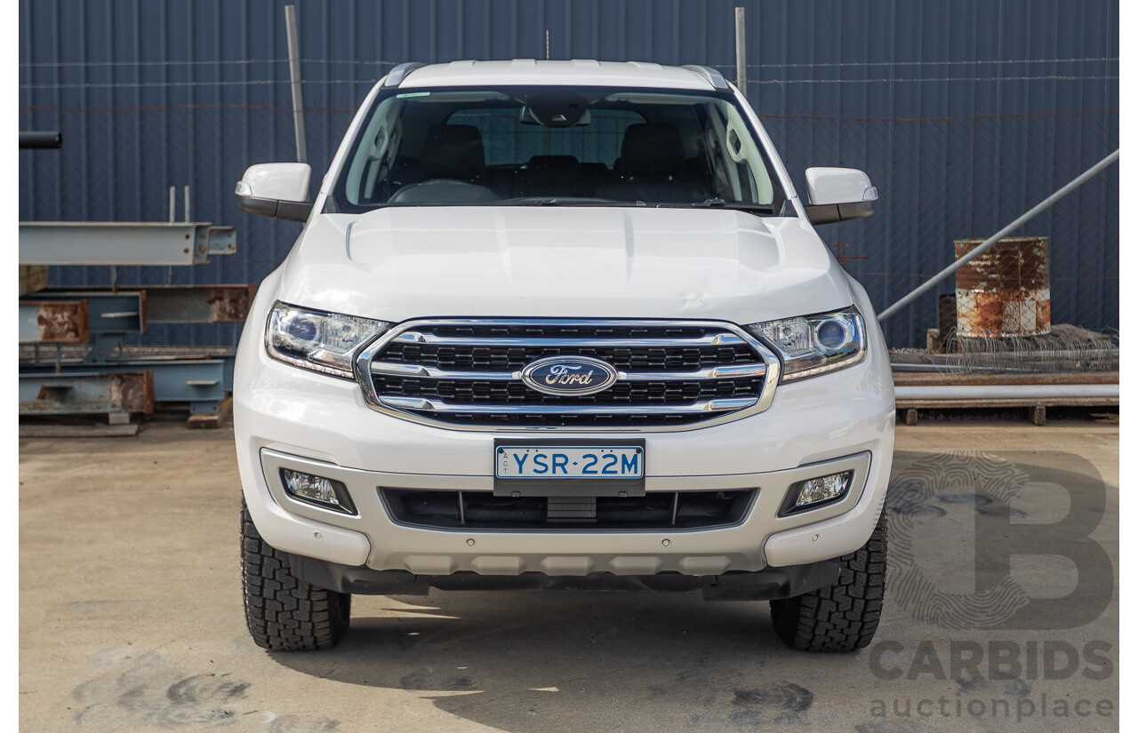 5/2019 Ford Everest Trend (4x4) UA II MY19 4D Wagon Cool White Turbo Diesel 3.2L